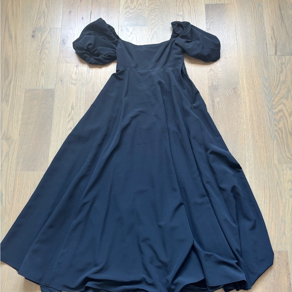 Hill House Black Smocked Dress